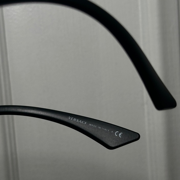 Versace Black and Gold Sunglasses - Picture 12 of 13